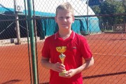 Tenis: Stefan Dimitrioski treći na Otvorenom prevenstvu za U14