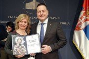 Mirjana Savanov dobitnica Svetosavske nagrade