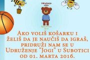 "Jogi" košarkaške radionice za decu