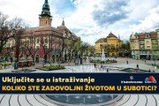 Uključite se u istraživanje o zadovoljstvu životom u Subotici