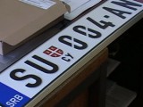 Nove registarske tablice počele da se izdaju