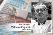 Preminuo novinar i pisac Milenko Popadić