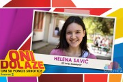Oni dolaze: Helena Savić, maturantkinja OŠ "Sonja Marinković"