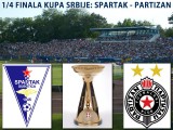 Spartak dočekuje Partizan u okviru fudbalskog Kupa Srbije