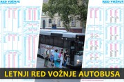 Od ponedeljka letnji red vožnje autobusa