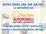 Novi odeljak polovnih i novih vozila u Severnobačkom okrugu