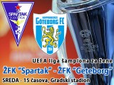 ŽFK "Spartak" u novom evropskom iskušenju (Sreda, 15 časova)