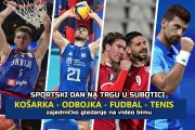 Košarka, odbojka, fudbal i Novak Đoković - celodnevno praćenje srpskih sportista na Gradskom trgu!