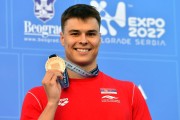 Plivanje: Andrej Barna osvojio bronzu na Evropskom prvenstvu