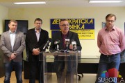 Predstavljеna koalicija "Za pristojnu Suboticu - Demokratska stranka (DSHV, LDP, Nova)"
