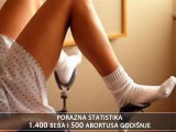Porazna statistika: 1.400 beba, a 500 abortusa