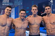 Plivanje: Andrej Barna sa Srbijom šampion Evrope u štafeti 4x100m