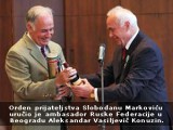 Slobodanu Markoviću uručen ruski orden
