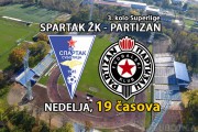 Fudbalski meč Spartaka i Partizana pomeren na 19 časova