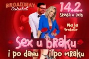Ljubavni kabare "Sex u braku i po danu i po mraku" 14. februara u "Nepkeru"