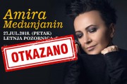 Otkazan večerašnji koncert Amire Medunjanin