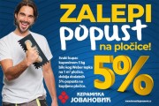 U toku akcija "Keramike Jovanović" - kupite lepak za pločice, dobićete popust na keramiku