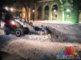 Čišćenje snega ispred poslovnih i stambenih prostora