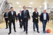 Predsednik Srbije Aleksandar Vučić obišao nove proizvodne pogone na Paliću i u Subotici