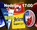 Fudbal: Spartak Zlatibor voda - Crvena zvezda - nedelja, 17 časova