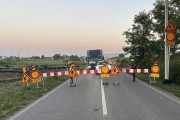Zatvoren za saobraćaj deo istočne obilaznice (Senćanski put, kod prečistača)