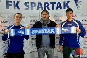 Fudbal: Spartak predstavio novajlije - Nikolu Furtulu i Andriju Rajovića