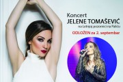 Odložen koncert Jelene Tomašević na Letnjoj pozornici