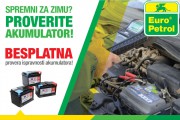 Besplatna provera stanja akumulatora na pumpi Euro Petrola