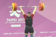 Dizanje tegova: Dobar rezultat Kajdočija na Univerzijadi