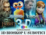 Prve 3D projekcije od sutra u bioskopu Eurocinema