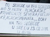Protest Subotičana protiv uništavanje privrede