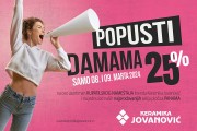 Keramika Jovanović - popusti od 25 odsto povodom Dana žena