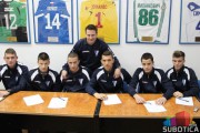 FK "Spartak" potpisao stipendijske ugovore sa polaznicima škole fudbala