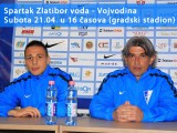 Vojvođanski derbi u subotu (FK Spartak Zlatibor voda - FK Vojvodina)