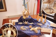 Otvorena izložba slika u tehnici slame "U čast Dužijance"