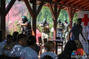 Na Međunarodnom kampu omladine Crvenog krsta, kroz simulaciju oružanog sukoba, mladi učili o delovanju ove organizacije u ratu