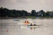 Veslačka reprezentacija Srbije na pripremama na Paliću