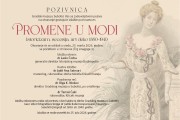 Izložba „Promene u modi“ u sredu u Gradskom muzeju