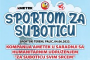 Humanitarni turnir "Sportom za Suboticu" u nedelju (4. juna) na Paliću