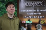 Šah: Novak Čabarkapa odbranio titulu najboljeg na turniru u Lovćencu