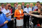 Zorana Mihajlović obišla rekonstruisani put do petlje "Subotica Istok"
