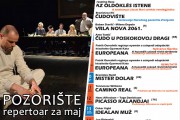 Repertoar Narodnog pozorišta za maj