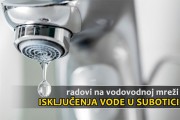 Višnjevac i Kelebija bez vode u sredu i četvrtak