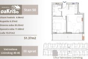 Stan, Radijalac, 51m2 (ID: 98903) | Nekretnine Subotica
