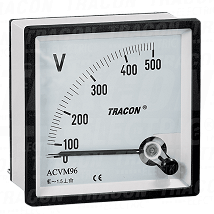 Ana. V-metar za naizm. napon96×96mm. 450V AC