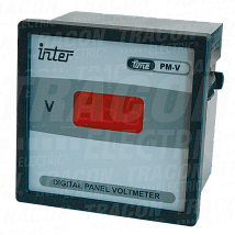 Dig. V-metar za jednofazni naizm. napon dir.96×96mm. 500V AC