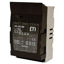 Rastavljac 160A 500V NV000 3p M8-M8 ETI