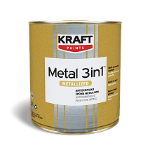 METAL 3IN1 METALLIZED GLOSS 522 GREEN 0,75L