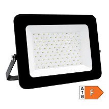 LED REFLEKTOR 100W CRNI CW HLADNO BELA IP65