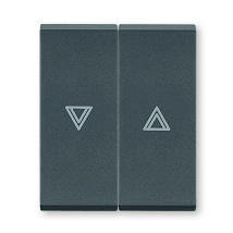 MODE Taster sklopke za roletnepar 1M+1M antracit